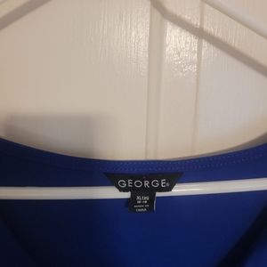 Blue dress, XL, 16/18.